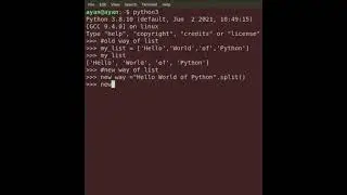 Create Python List Easy Way