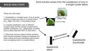 Geochemical Data Series: Lesson 4 - Mineral chemistry