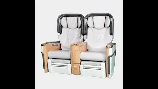 Sicma Electronic Business Class Aircraft Seats from Emirates A330