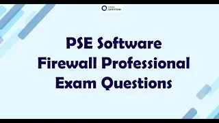 PSE Software Firewall Professional Exam Questions | PSE-SoftwareFirewall