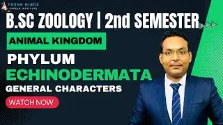 B.Sc Zoology | Phylum Echinodermata | General Characters