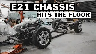 Custom E21 chassis hits the floor & Rain light fitting - Group 5 Project EP3
