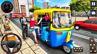 Modern Tuk Tuk Auto Rickshaw 🛺💥 Gameplay 97 || Tuk Tuk Games || Flash Gameplay