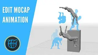 Editing motion capture animation in Cascadeur