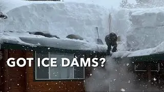 Ice Dam Removal In Incline Village NV