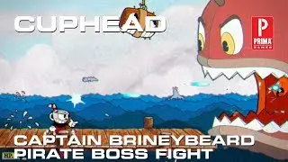 Cuphead - Captain Brineybeard Pirate Boss Fight (Perfect Run)