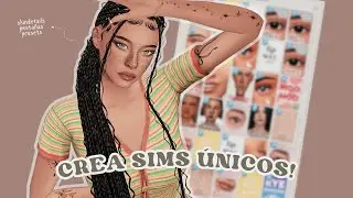 Essential CC for creating unique Sims in The Sims 4 | Skin details, eyes, eyelashes, and more!