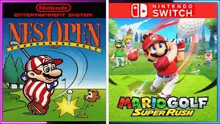 [Super] Mario GOLF Nintendo Evolution (1991-2021)