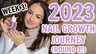 WEEK 3: Growing Out My Nails ROUND 3! 