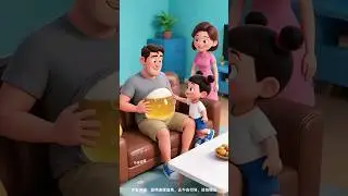 Perut Ayah Gendut Banyak Minum! 
