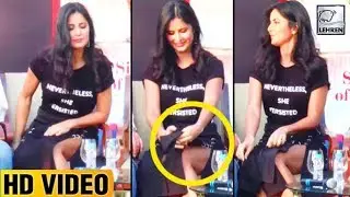 Katrina Kaif's OOPS MOMENT In Front Of Salman Khan's Father | LehrenTV