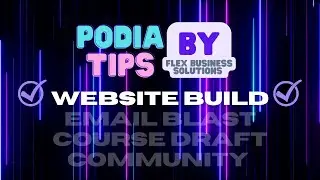 Use Podia to build your FREE Website and Training Course