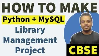 How to make | Library Management Python Project