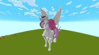 Unlimited 3D Arts In Minecraft: Timelapse Build