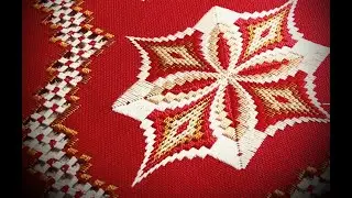 Новогодняя салфетка - этап 4