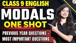 Modals in English Grammar | Modals | Class 9 English Grammar 2023-24 | Modals One Shot