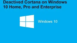 Windows 10 Cortana deactivate | Tutorial | HowTo