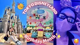My Solo TOKYO DISNEYLAND Trip + BEAUTY AND THE BEAST CASTLE 🏰✨ | Vena Roshiena