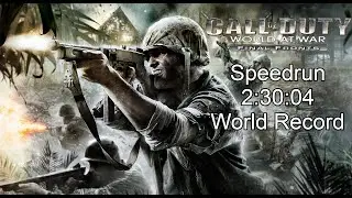 Call Of Duty World At War Final Fronts Speedrun In 2:30:04 (World Record)