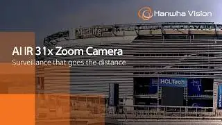AI IR 31x Zoom Camera  |  Hanwha Vision America