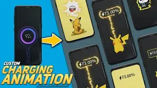 Custom Your Android Charging Animation to be Very Cool And amazing!