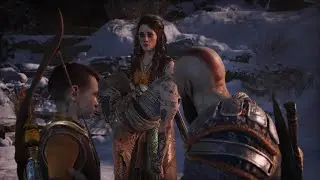 God Of War - Kratos Vs Baldur Vs Freya (Final Fight) Ending
