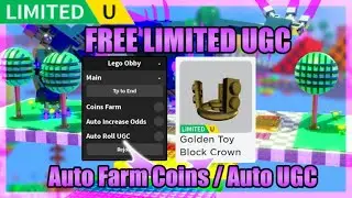 [FREE LIMITED UGC] Lego Obby Fun Escape [50 STAGES] Script • Auto Farm Coins • Auto UGC [Roblox]