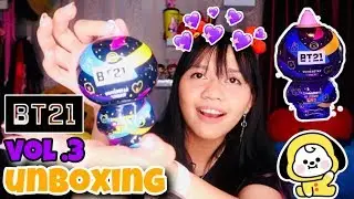 [UNBOXING] BT21 Collectible Figures Vol. 3 DAPAT SIAPA YAAA??😱 💜💜💜😭😍