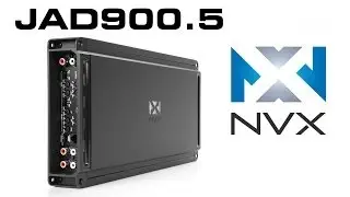NVX JAD900.5 Car Amplifier | 900W Class D 5-Channel Amp