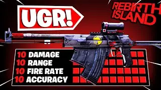 the *NEW* UGR SMG is NOW META in WARZONE! 🔥 (BEST UGR CLASS SETUP/LOADOUT) REBIRTH ISLAND!