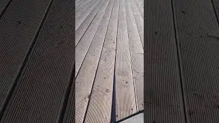 террасная доска спустя год