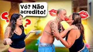 A VÓ DA MINHA NAMORADA DEU EM CIMA DE MIM!!