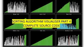 Sorting Algorithm Visualisation Part 4 | Complete Source Code Java