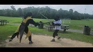 Matthew VS Griffin #fencing #combatsport #historicalfencing #martialarts #swordfighting
