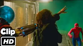 Peter Parker VS Mysterio illusion Scene  Spider Man Far From Home  Movie Clip HD