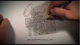 creating the graffiti removal team logo