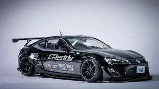 『模型時間』 1/24  AOSHIMA Greddy&Rocket Bunny TOYOTA 86