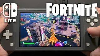 Fortnite on Nintendo Switch Lite 