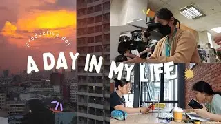 productive vlog 🌸 (living alone, dorm life, study vlog)