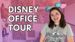 A Tour of My New Disney Pin & Craft Room!