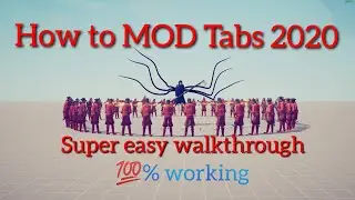 How To MOD TABS 2020 - Walktrough | how to install mods for tabs | 100% Working