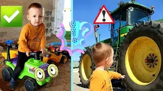 Новые правила поведение для детей Малыш изучает транспорт