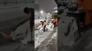 Уборка снега в Алматы_2