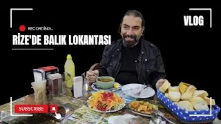 Rize'de Balık Lokantası