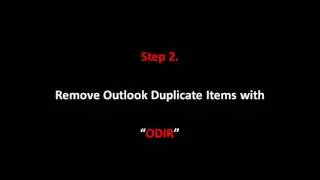 How to Remove Outlook duplicate items (Email, Contacts, Tasks or Notes)