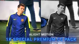 1K SPECIAL GIVEAWAY || ALIGHT MOTION PREMIUM SPECIAL CC PACK💀