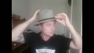 Australian Jacaru Outback wool fedora hat