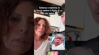 What an actress, mom 