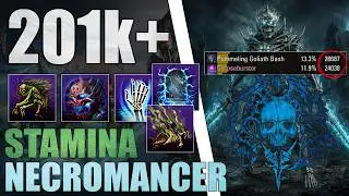 💀 201k+ Pure Necromancer DPS Build「U50」