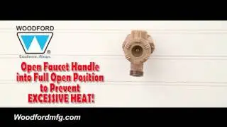 Woodford Model 17 Anti Siphon Outdoor Faucet Installation